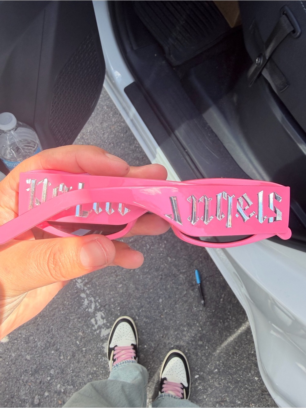 Palm angels pink sunglasses - Picture 4 of 4